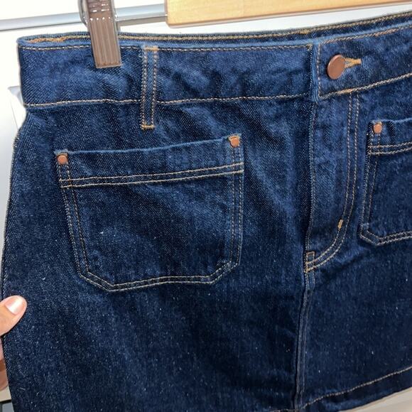 BNWT BODEN denim patch pocket mini skirt - Picture 9 of 14